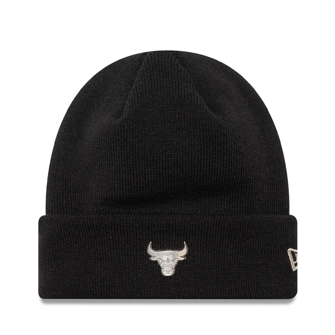 New Era Metallic Pin Bulls Beani-Siyah