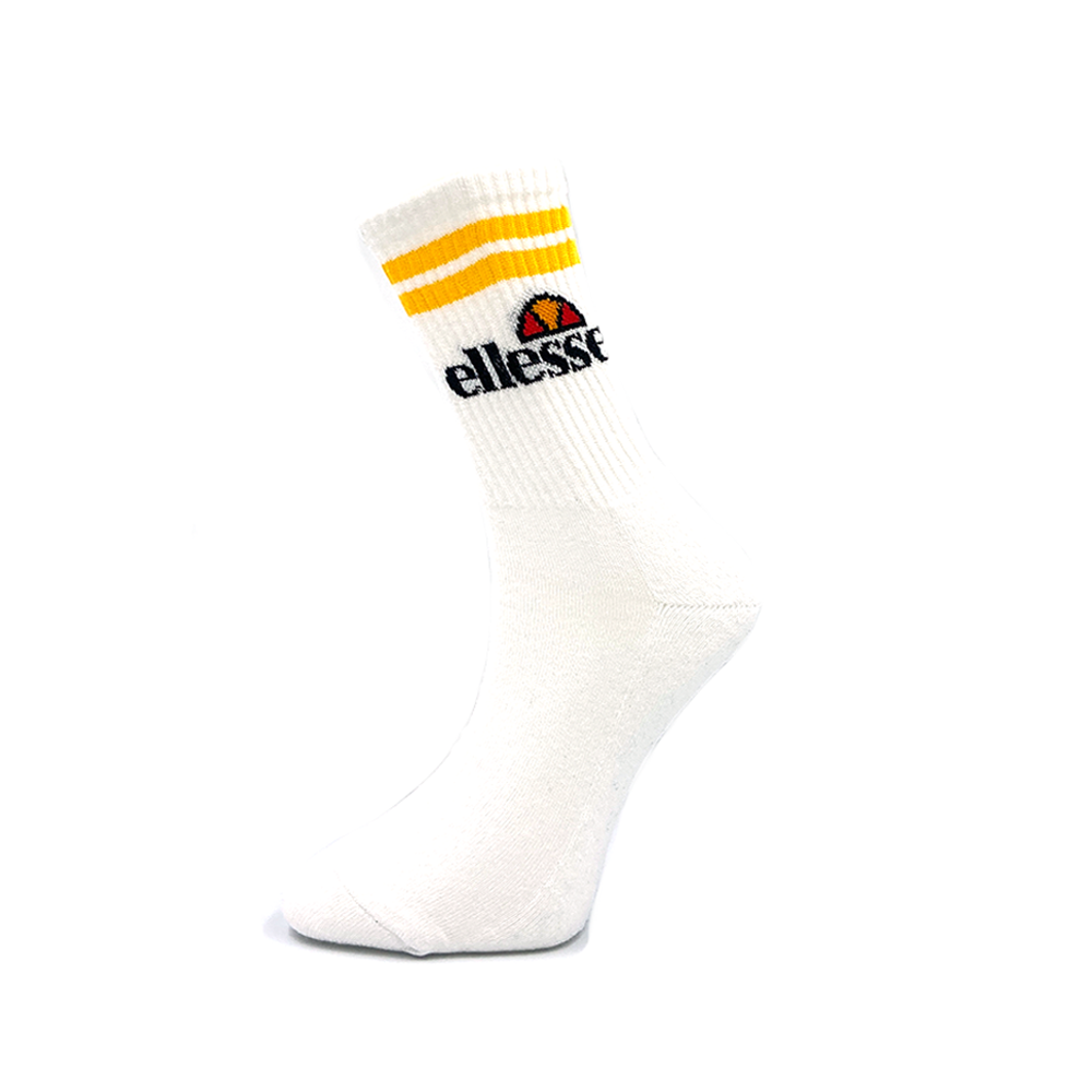 Ellesse Günlük Spor Çorap - Socks Beyaz/Sarı