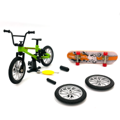 Donbful Kaykay & Finger Bike Yeşil Slim Frame ve Aksesuarları