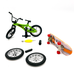 Donbful Kaykay & Finger Bike Yeşil Fat Frame ve Aksesuarları
