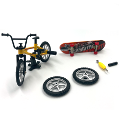 Donbful Kaykay & Finger Bike Sarı Slim Frame ve Aksesuarları