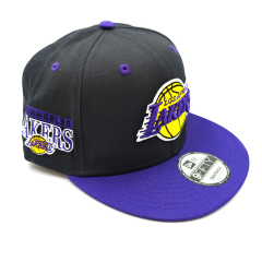 New Era Lakers 9Fifty Siyah Şapka-Hat