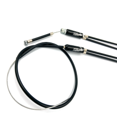 Snake Rattle Rotor Kablo Set Siyah