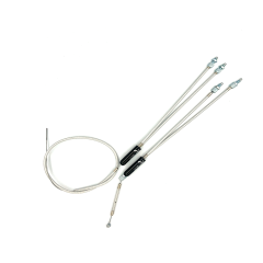 Snake Rattle Rotor Kablo Set Silver