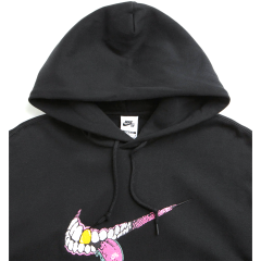 Nike SB Swoosh Grill Pullover Hoodie Kapşonlu Siyah