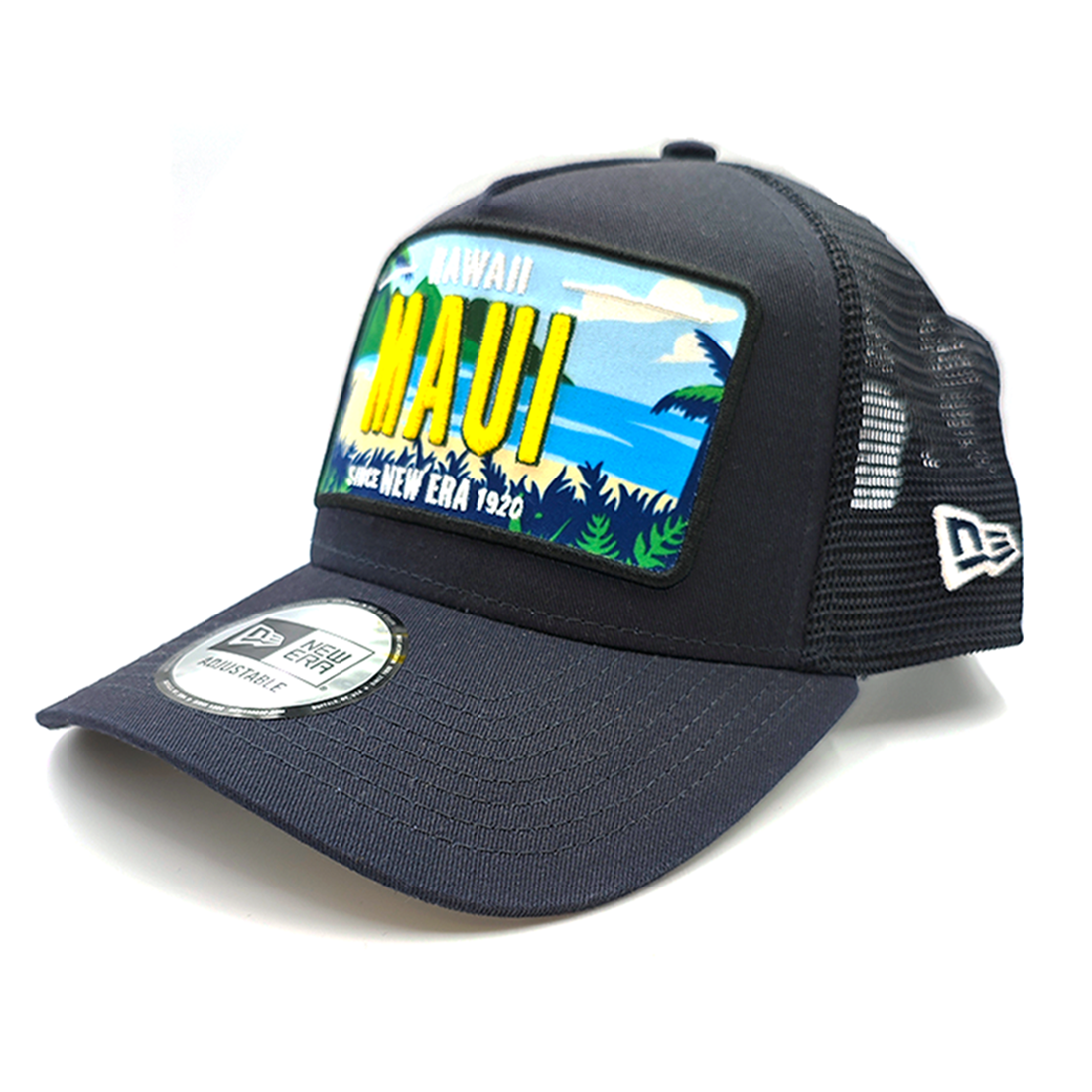 New Era Hawaii Maui Trucker Adjustable Cap-Şapka Siyah