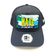 New Era Hawaii Maui Trucker Adjustable Cap-Şapka Siyah