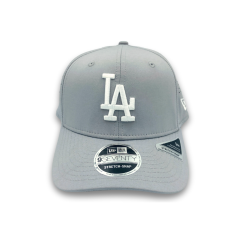 New Era LA Dodgers 9Seventy Gri Stretch Snap-Şapka Hat
