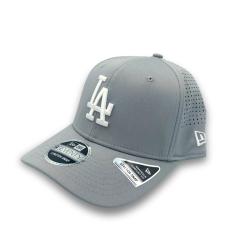 New Era LA Dodgers 9Seventy Gri Stretch Snap-Şapka Hat