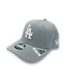 New Era LA Dodgers 9Seventy Gri Stretch Snap-Şapka Hat