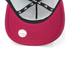 New Era La Dodgers Trucker Adjustable Cap-Şapka Bordo