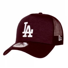 New Era  9FORTY Los Angeles Dodgers Trucker Cap-Şapka Bordo