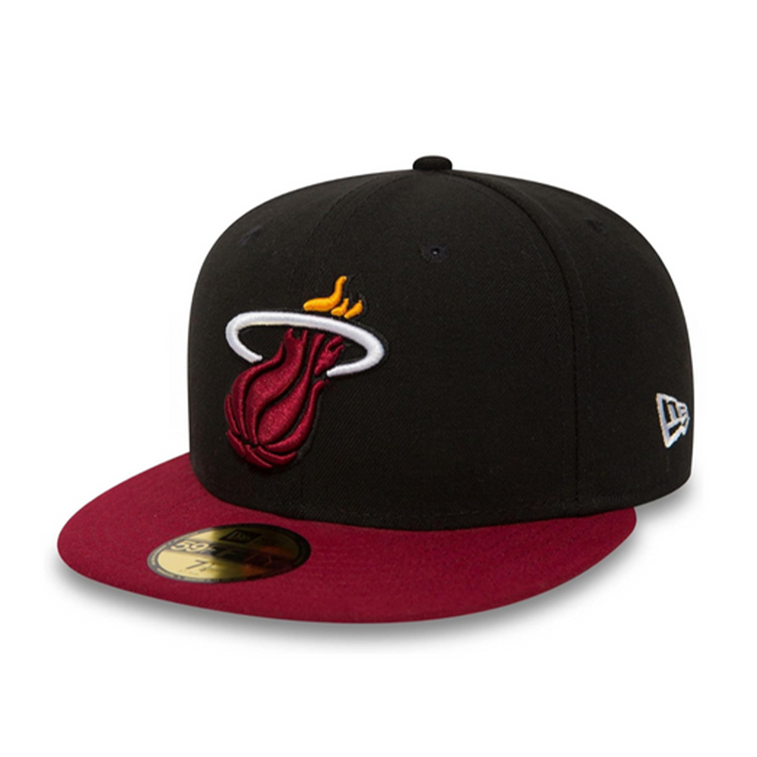 New Era 59FIFTY NBA Miami Heat Fitted Cap-Şapka Siyah