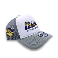 New Era Los Angles Lakers Founded 1947 Adjustable Cap-Şapka Gri