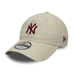New Era 9TWENTY New York Yankees Adjustable Cap-Şapka Bej