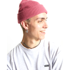 Vans Core Basic Cuff Beanie-Bere Pembe