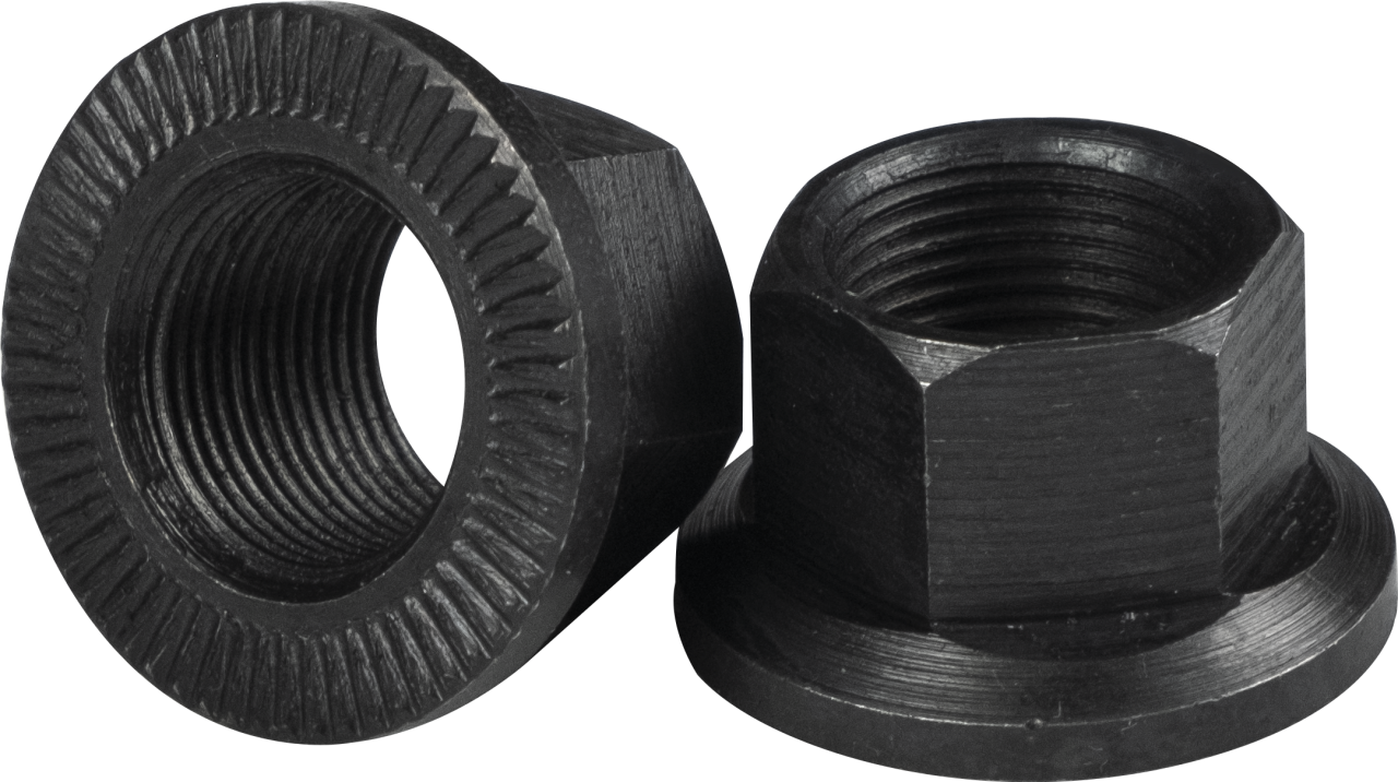 Zoid Bikes Arka Jant Göbeği Mil Somunu 14MM-Axle Nut Siyah