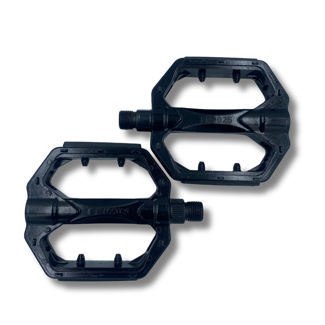 Zoid Kalın Diş Alüminyum Pedal-Pedals 9/16'' Siyah