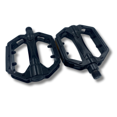Zoid Kalın Diş Alüminyum Pedal-Pedals 9/16'' Siyah