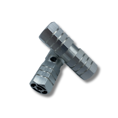 Zoid Bikes Altıgen Freestyle Alüminyum Krom Peg-Ayaklık