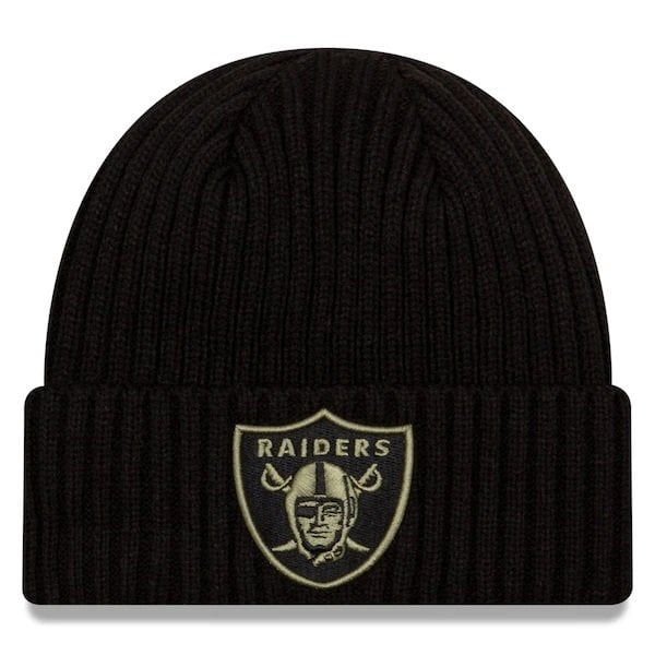 New Era Bere - Beanie Las Vegas Raiders Salute to Service Cuffed Knit