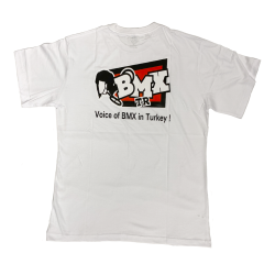 Bmxtr Basic Logo T-Shirt Beyaz