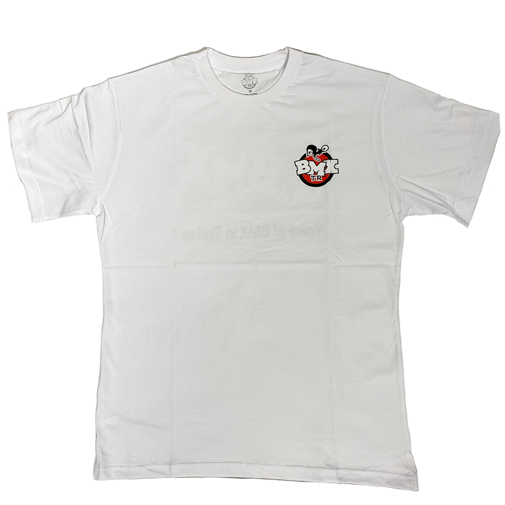 Bmxtr Basic Logo T-Shirt Beyaz