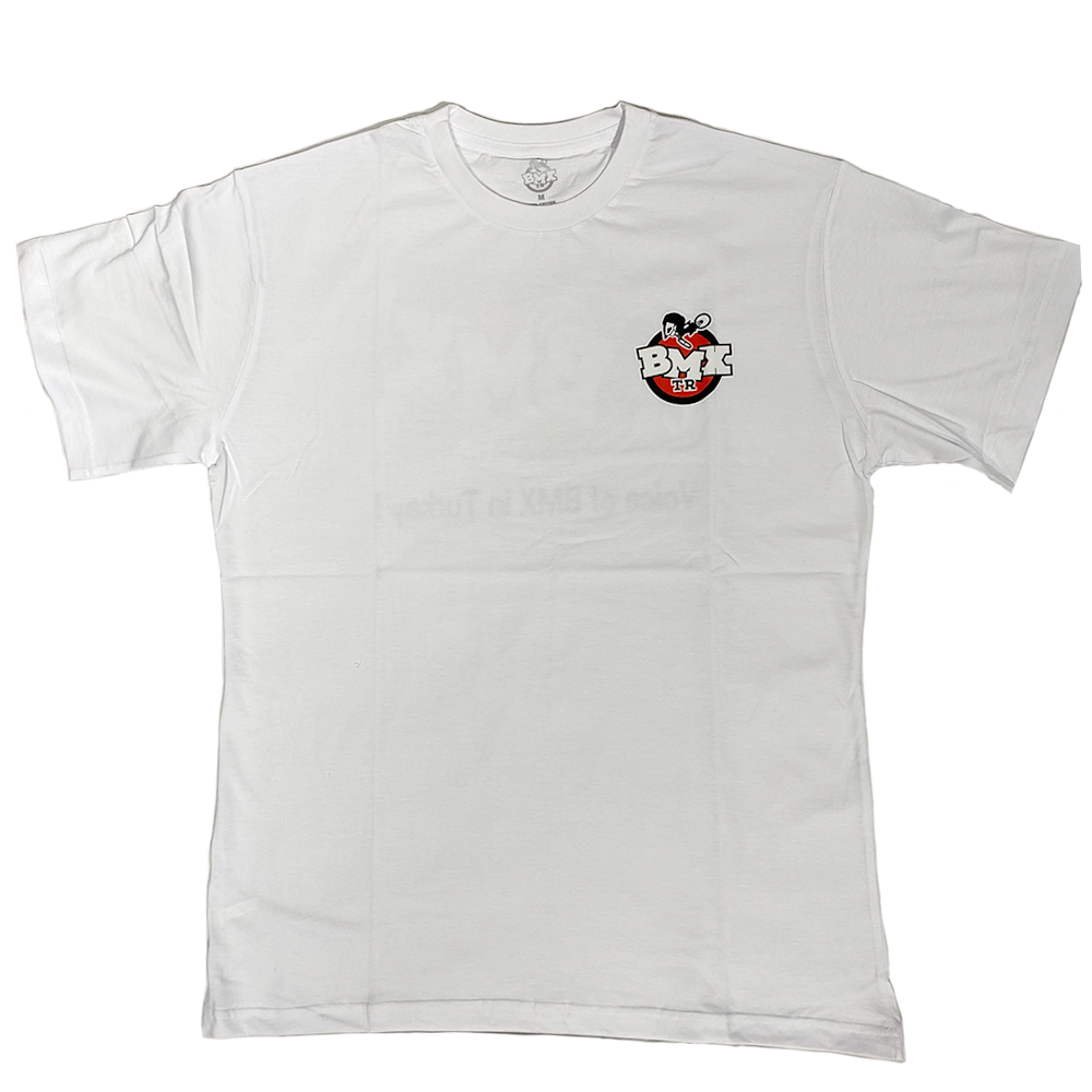Bmxtr Basic Logo T Shirt Beyaz