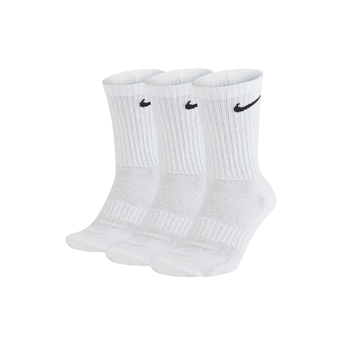 Nike Everyday Lightweight Training Crew 3Lü Beyaz Çorap