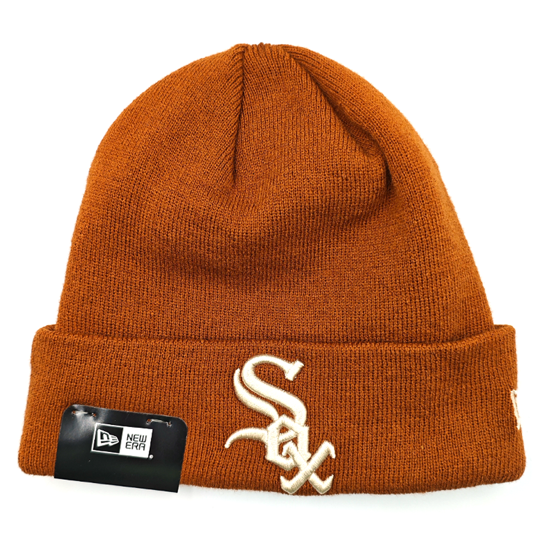 New Era Sox Cuff Beani Bere-Kahverengi