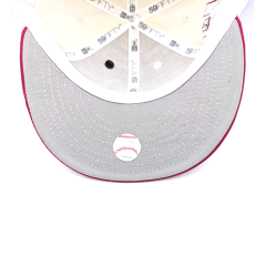 New Era T 59Fifty Unisex Bej Şapka-Hat