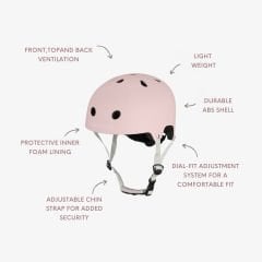 Banwood Kask-Helmet Açık Pembe