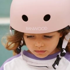 Banwood Kask-Helmet Açık Pembe