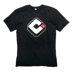 Odi Icon Tee Bisiklet Yaka T-Shirt Siyah