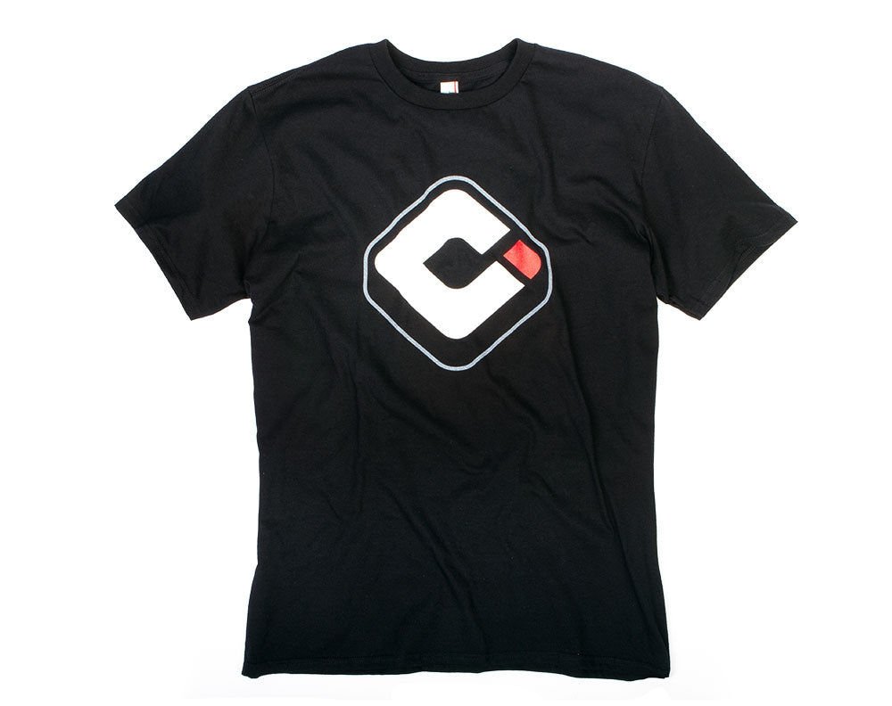 Odi Icon Tee Bisiklet Yaka T-Shirt Siyah