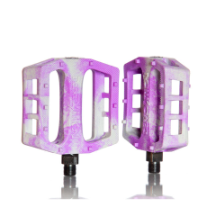 Demolition Trooper Pedal-Pedals Plastik 9/16'' Mor/Beyaz