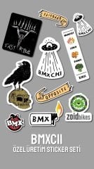 Ahmet Samet Erdem Hayallerine Sür Sticker Seti Beyaz Arka Plan