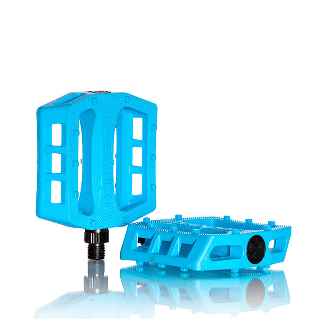 Demolition Trooper Pedal-Pedals Plastik 9/16'' Açık Mavi