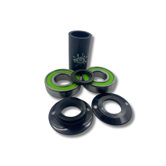 Zoid Kadro Göbeği Seti-Bottom Bracket Set 19 Mm Siyah