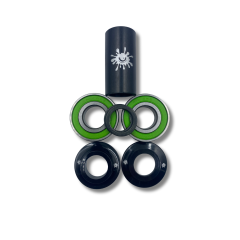 Zoid Kadro Göbeği Seti-Bottom Bracket Set 19 Mm Siyah