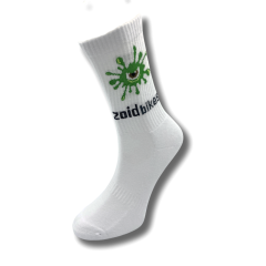 Zoid Logo Çorap-Socks Beyaz Unisex