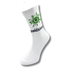 Zoid Logo 3'Lü Paket Çorap-Socks Beyaz Unisex