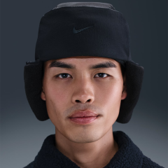 Nike Unstructured Puffer Trapper Cap-Şapka Siyah