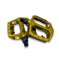 Zoid İnce Diş Alüminyum Pedal-Pedals 1/2'' Saydam Yeşil