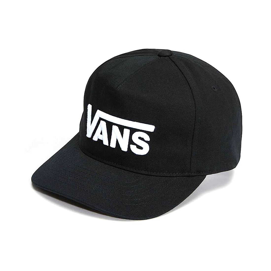 Vans Drop V Logo Snapback Şapka-Hat Siyah