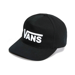 Vans Drop V Logo Snapback Şapka-Hat Siyah