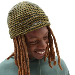 Vans Crafton Cuff Beanie-Bere Yeşil Alacalı