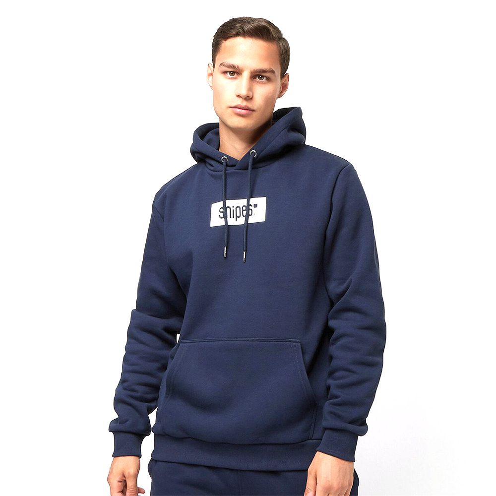 Snipes Medium Box Logo Hooded Sweater Lacivert Shop BmxTR