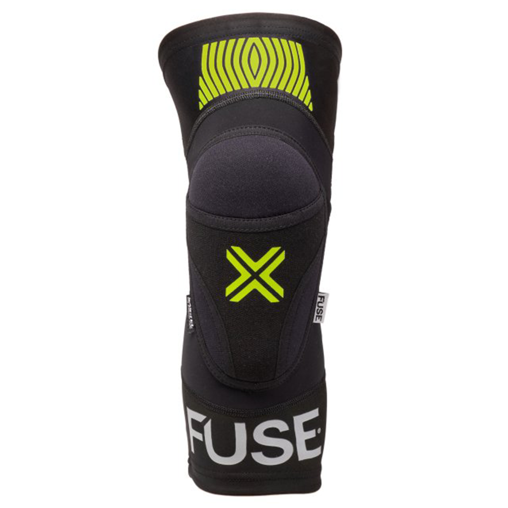 Fuse Omega Dizlik Kalın-Knee Protector Siyah/Yeşil
