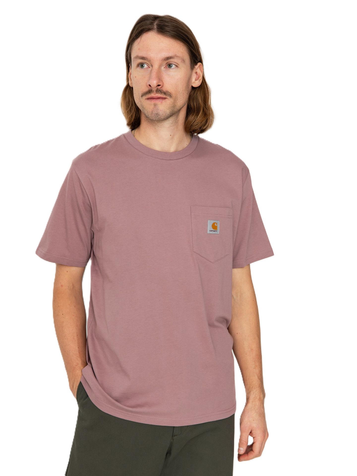 Carhartt Hudson T-Shirt Pembe
